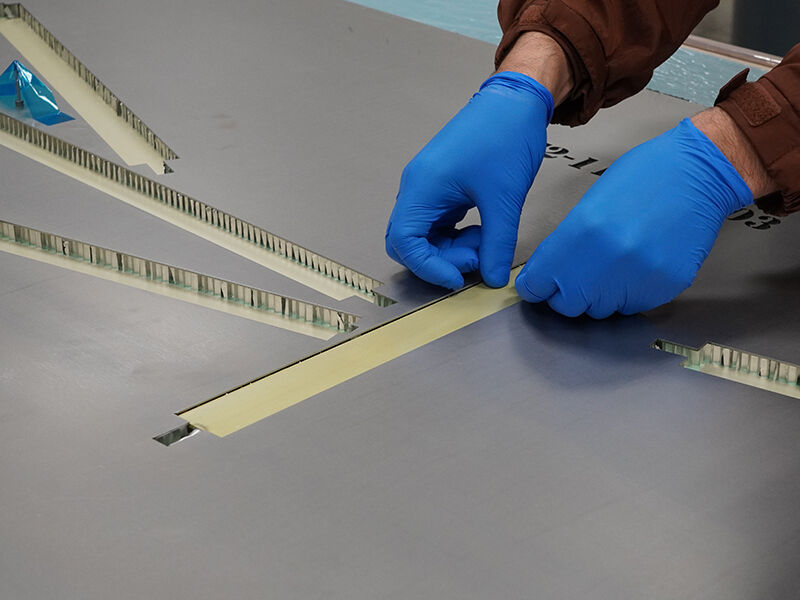 Heat pipe panel manufacture