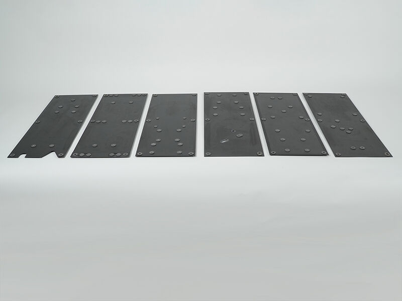 Lunar lander bus carbon fiber panels