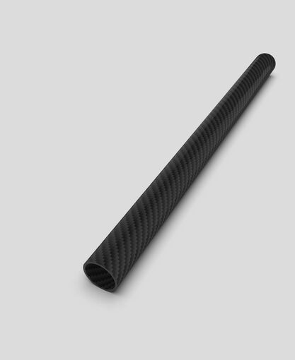 ARRIS 3K Roll Wrapped 100% Pure Carbon Fiber Tube - 2 Pieces