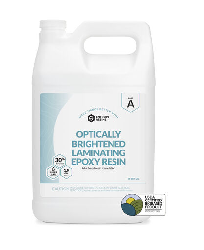 Entropy Optically Brightened Laminating Epoxy Resin - 1 gal