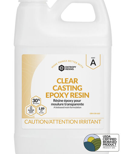 Entropy Clear Casting Epoxy Resin - 2 qt