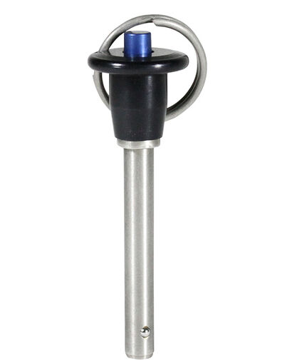 Quick Release Ball Lock Pin - Button Head - 0.25" x 1.00"