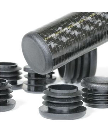 Tube Plug - Round - Plastic - Fits 14mm OD Tubing with 1-2mm Tube Wall