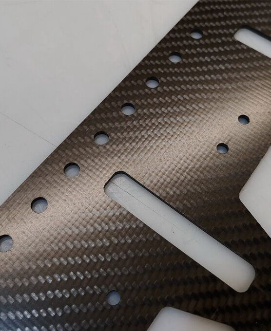 Plate - Carbon Fiber (Upcycled) - Plain Weave - Satin - 24
