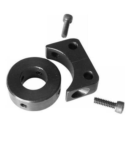 CARBONNect - Attach Bracket Kit - Aluminum - For 1.0-inch ID Round Tubing with .06-inch Wall