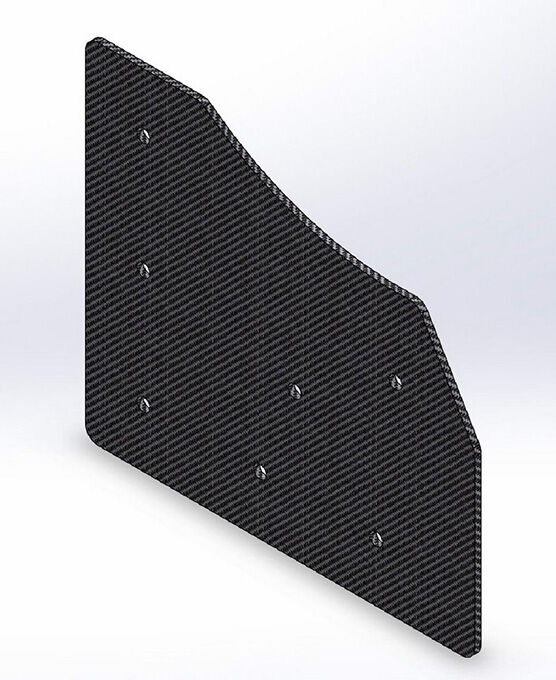 78003-9060 | Gusset - 90 Degree Corner with 60 To The Inside - For
