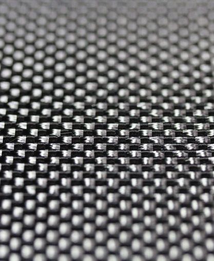 Prepreg - Carbon Fiber - 42" Wide x 0.006" Thick - Standard Modulus - 1K Plain Weave - 250F Cure Resin - 6" x 6" Swatch