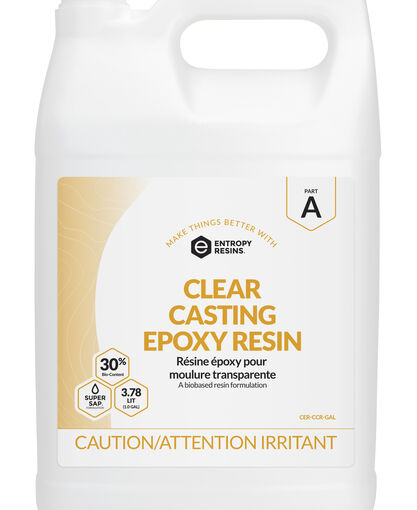 Entropy Clear Casting Epoxy Resin - 1 gal