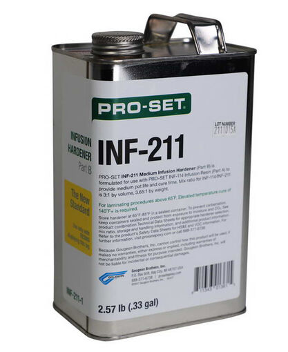 Hardener - Medium Infusion Hardener  - Pro-Set - 0.33 GAL / 1.25 Liters