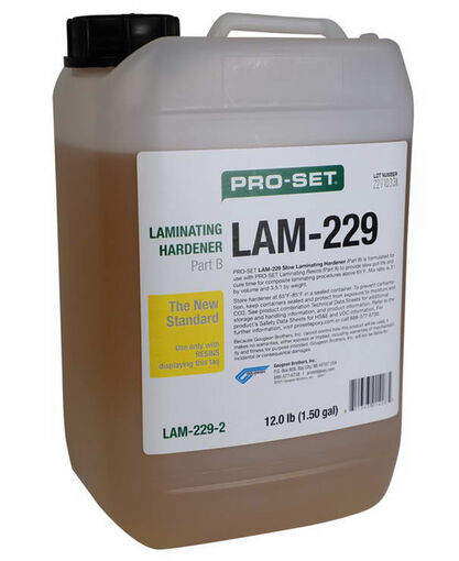 Hardener - Slow Laminating Hardener  - Pro-Set - 1.5 GAL / 5.3 Liters