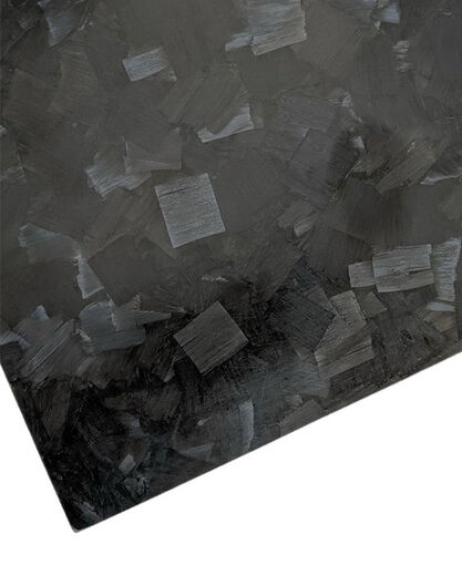 Carbon Fiber Plate - Intermediate Modulus - Satin - 12" x 12" x 1/4"