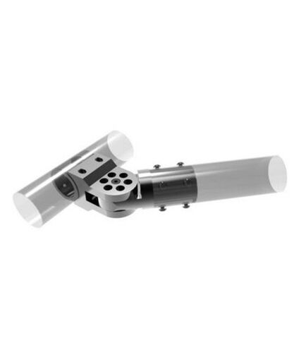 CARBONNect - Angle Connector Kit - Aluminum - For 2.0-inch ID Round Tubing with .06-inch Wall