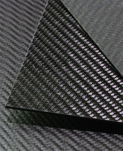 Carbon Fiber Plate - Quasi-Iso - Standard Modulus - Matte - 12" x 12" x 1/4"