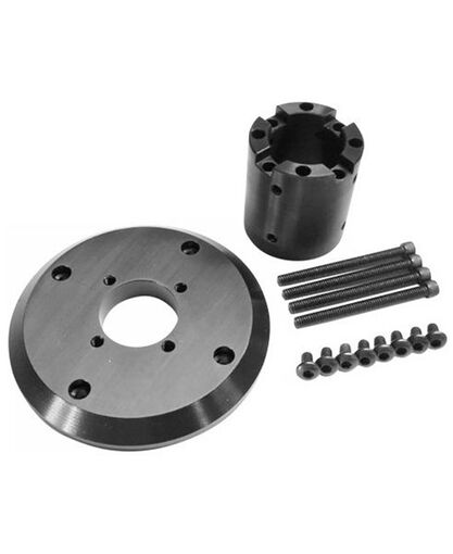 CARBONNect - Mounting Plate Kit -  Aluminum - For 2.0-inch ID Round Tubing