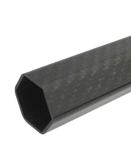 Tube - Hex - Fabric - 0.625 x 0.685 x 66 inch