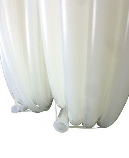 White - Crack Resistant - Polyethylene Vacuum Bag Tubing - 0.375" ID x 0.50" OD -