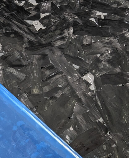 Forged Carbon Fiber Prepreg - X1-120 BS - 24mm fiber strands - Linear Yard
