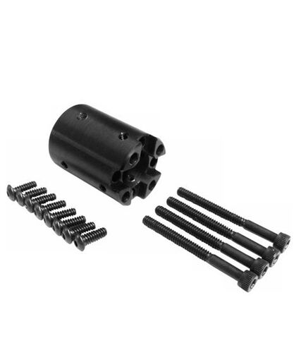 CARBONNect - Adapter Kit - Aluminum - For 1.0-inch ID Round Tubing