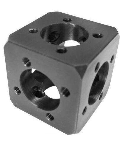Main Block - Aluminum - For 1.5-inch ID Round Tubing