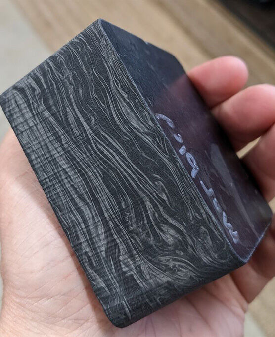 75166 | Forged Carbon Fiber Block - 1 1/2