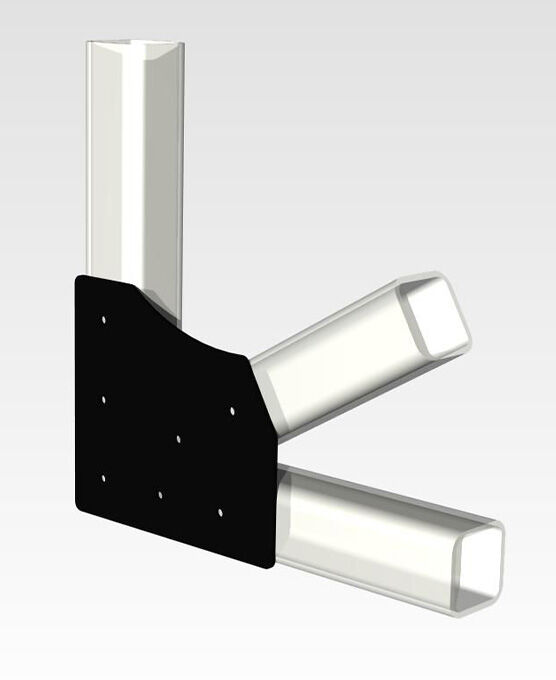 ブリストル3点セット 78003-9060 | Gusset - 90 Degree Corner with 60 To The Inside - For