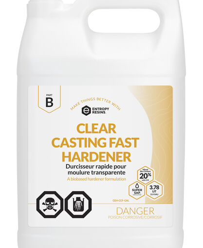 Entropy Clear Casting Fast Hardener - 1 gal