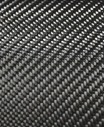 Dry Woven Fabric - Carbon Fiber - 3K 2x2 Twill Weave, 50" Wide x 0.012" Thick - 204 GSM - Various Sizes Available