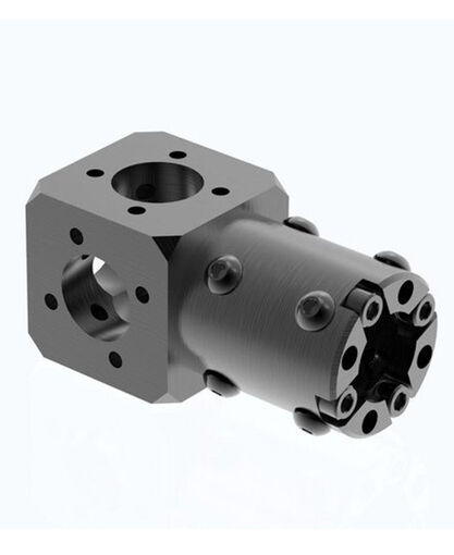 CARBONNect - Main Block with One Adapter - Aluminum - For 1.0-inch ID Round Tubing