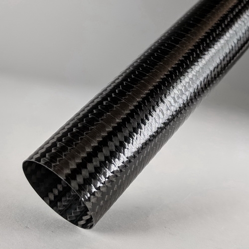 THICK WALL 1.125 x 1.375 x 70 inch Twill Weave Carbon Fiber Tube 