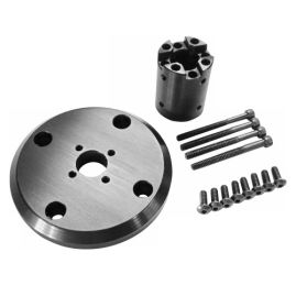 CARBONNect - Mounting Plate Kit -  Aluminum - For 1.0-inch ID Round Tubing
