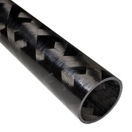 Tube - Filament Wound - Unsanded - Torque - 2.00 x ~2.26 x 12 Inch - Sold by the foot - Available up to 180 Inches - BLOWOUT