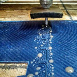 Rock West Service - Waterjet Cutting of Repurposed Product - Priced as quoted (Must have been quoted previously by Rock West Staff)
