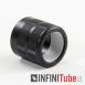 Compression Ring Clamp Set - INFINITubeUL - Medium - Size 3 - Black Satin Anodized Aluminum