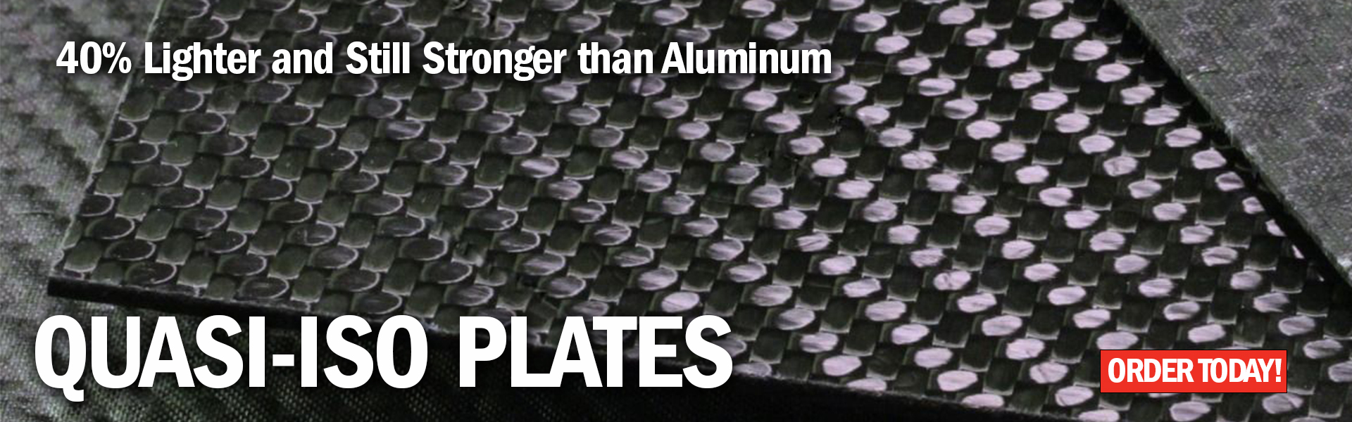 Quasi-iso Carbon Fiber Plates