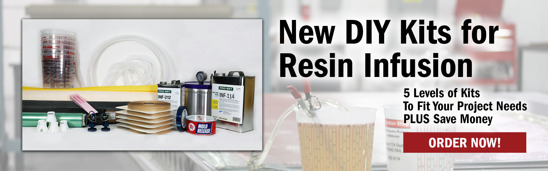 DIY Resin Infusion Kits