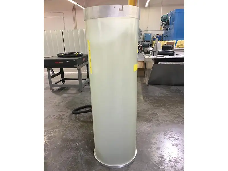 Low Cost Fiberglass Radomes For 5G Lamp Posts