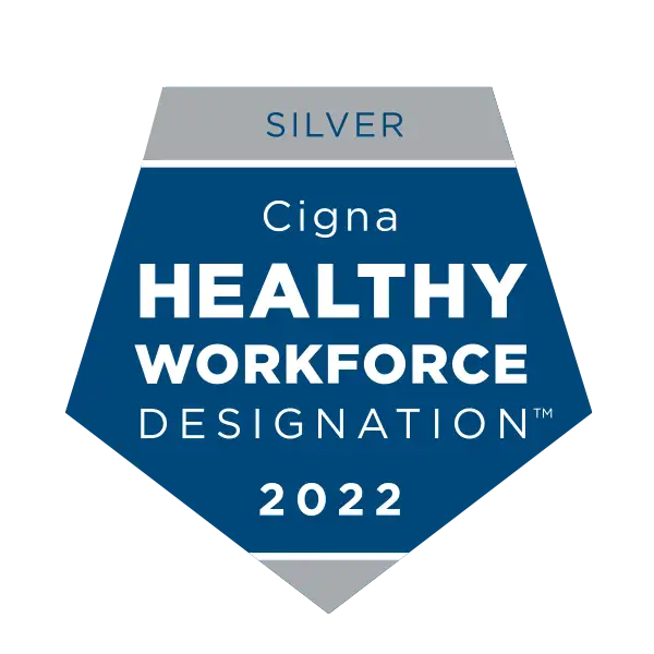 2022 Cigna Healthy Workforce Designation Seal