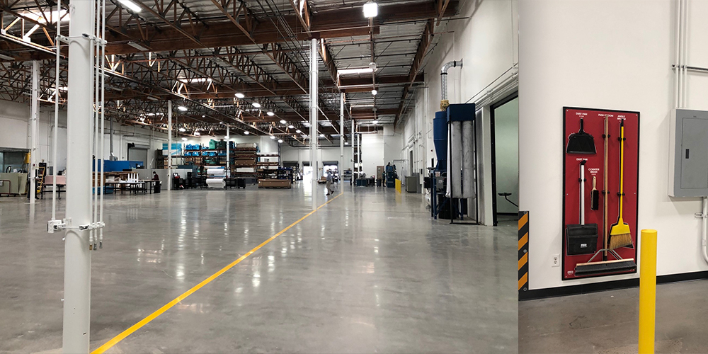 Large, Clean Manufacturing Space