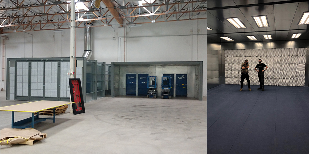 Spray Booth and Grinding Booth