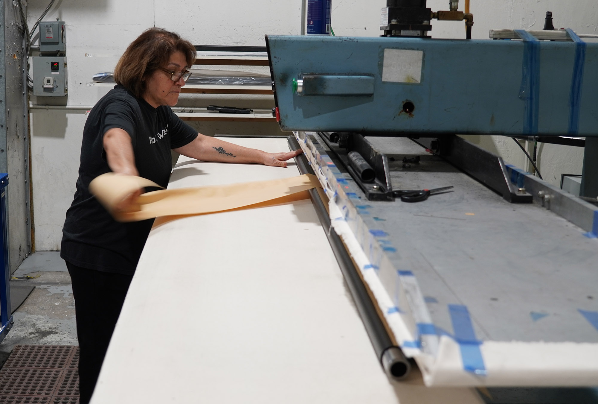 Roll Wrapping Tables | Rock West Composites
